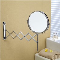 Bath Mirrors Makeup 8&amp;amp;quot; Dual 1:3 Magnifier and 1:1 Cosmetic Wall Decor Bathroom Double Faced Wall Mounted Mirror For Women 1228