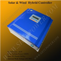 1kw 24v charge controller 1000w wind &amp;amp;amp; solar hybrid controller