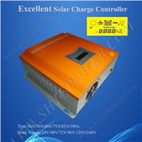 120v 85a controller solar panel 85a regulator solar 120v intelligent charge controller