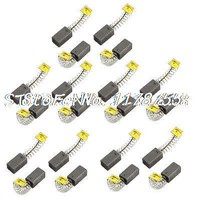 10 Pairs Carbon Motor Brushes 12.8mm x 7mm x 6mm for Angle Grinder