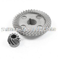 Angle Grinder Part Slot Hole Helical Toothed Bevel Gear Set for Hitachi 150