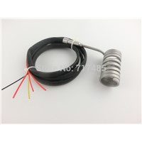 Spring Heater Coil Heater Band Heater 4.2*2.2mm Section Size 220V 20*50mm(ID*H) with K Type Thermocouple