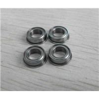 100pcs/lot  Flanged bearing  F684 F684ZZ  shielded flange deep groove ball bearings 4*9*4 mm