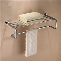 Bathroom accessories High quality chrome plating  brass bath towel holder Towel bar  Bathroom towel rack Bathroom shelf-K80922