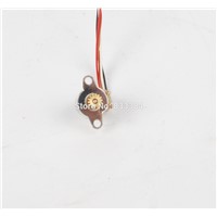 HOT SALE! 5pcs DC stepper motor Resistance  With output plastic wheel  2 phase 4 wire dia:15mm height:11.2mm