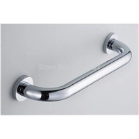 high quality brass base high quality chrome stainless steel 30 cm length bathroom grab bar bathroom accessories