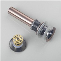 5699 Pop Up Drain Antique Copper Real Estate Faucet Accessories With Overflow Pop Up Drain Sink Waste Drain