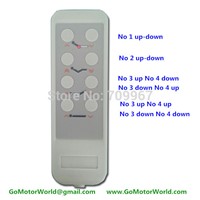 New controller Control box 110-240V AC input 12 or 24V DC output with wire handset for electric bed