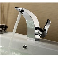 2014 Bathroom Deck Mounted Water Tap Brand Basin Faucets Chrome Brass 8376 Single Hole Bath Sink Mixer Tap Faucets,Mixers &amp;amp;amp; Taps