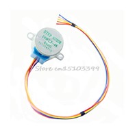 28BYJ-48 Valve Gear Stepper Motor DC 5V 4 Phase Step Motor Reduction #G205M# Best Quality