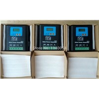 25A 60V Solar Charge Controller, Home Use 60V Battery Regulator 25A for 1500W PV Solar Panels Modules, LED&amp;LCD Display