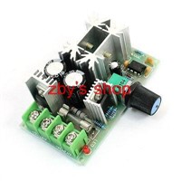 Rotary Potentiometer PWM Motor Blower Motor Speed Controller DC 10-60V 20A 1200W