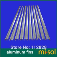 10 pcs a lot of aluminum fins for glass tubes (58mm*1800mm), for solar water heater
