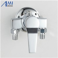 Surface Mounted Brass Shower Faucet Solar Water Heater Mixing Valve  Hot And Cold Taps Showers Switch