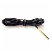 1m NTC 10K temperature sensor probe -40-120C  cylinder-shaped 4*25mm used in temperature controller