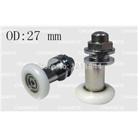 OD:25mm 8pcs door pulley bearing pulley for shower room