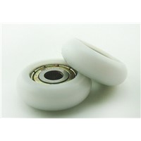 625zz Diameter of 5 diameter 23 thick wide 7mm package plastic plastic bearing pulley windows small wheel nylon POM pulley