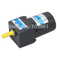 6W single-phase Micro ac gear motor reduction motor induction gear motor 220 volts 50 Hz and a speed of 150 rpm.