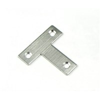 20 Pieces 40x40x12mm Stainless Steel T Shape Angle Plate Corner Bracket Thinckness 1.5mm