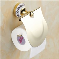 Roll Toilet Paper Holder Continental Antique Gold Bathroom Box Tissue New   toilet paper holder toilet paper