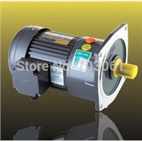 400W output power 28mm ouput shaft small AC gear motors 3 phase motors with 2#  gearbox ratio 25:1