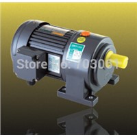750W 40mm small AC gear motors 3 phase gear motor with 5# gearbox ratio125~200