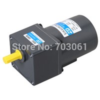 60W speed regulating motor AC speed control gear motor Micro AC gear motor ratio 30:1
