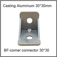 3030 Aluminum Corner Connector Corner Fitting 90 degree Angle Decorative Brackets Aluminum casting  Accessories L Connector
