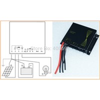 10A waterproof solar controller for charging Li battery , 12V or 24V auto recognition solar controller