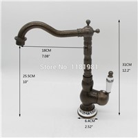 2016 popular vintage antique brass faucet bronze bathroom basin faucet  RB1046