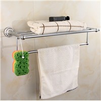 Chorme sus 304 bathroom towel rack wall mounted towel shelf bathroom towel rack bathroom accessories