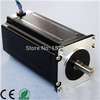 1.8degree  2.8N.m / 1200g.cm 10w 3A  57mm NEMA23 big 2 phase square hybrid  stepper motor  8mm Shaft With Flat JK57HS112-3004