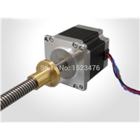 57mm screw rod stepper motor / rod Length 500mm linear stepper motor/screw pitch,helical Pitch Customized Design