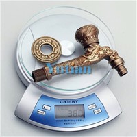 Long garden use Bibcock faucet tap crane Antique Brass Finish Bathroom Wall Mount Washing Machine Water Faucet Taps YT-5164-A
