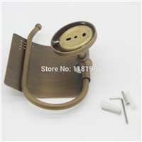 Discount Freight Wall Mounted Antique Brass Finish Bathroom Accessories Paper Holder 9006
