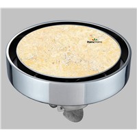 304 brushed nickel solid stainless steel round anti-odor floor drain bathroom hardware invisible shower floor drain