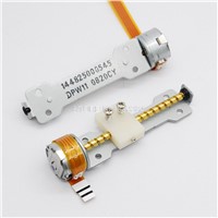 NEW 2pcs Nidec 3V-6V DC 2 phase 4 wire Micro stepper motor with slider dia15MM Rod 50MM Step angle 18 degrees