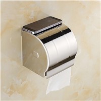 Copper/ Stainless steel Paper Holder Wall Mounted Bathroom Accessories hardwares 7009