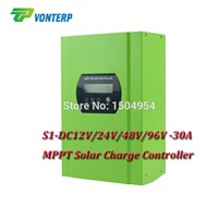 MPPT Solar Charge Controller Solar Charge Regulator,96V 30A MPPT Solar Panel Charge Controller Regulator