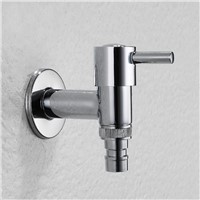 New Garden Washing Machine Water Tap Solid Brass Faucet Polished Chrome plate Finish