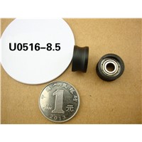 5 * 16 * 8.5 mm pulley encapsulates the embedded bearing plastic coated nylon wheel