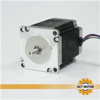 ACT Motor 1PC Nema23 Stepper Motor 23HS8430 4-Lead 270oz-in 76mm 3.0A Bipolar CE ISO ROHS CNC Router Engraving Machine Cutting