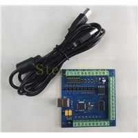 100KHz mach3 usb 4 Axis Stepper motor controller card USB CNC motion Controller card breakout board for CNC Engraving 12-24V