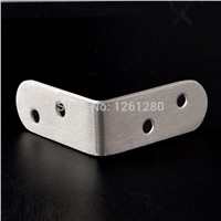 fee shipping  50*50mm L metal corner bracket fix Shelf Support angle code furniture fitting DIY part fastener household hardware