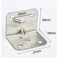 4pcs 29*29*37mm Satin finish stainless steel angle bracket T shape frame board support