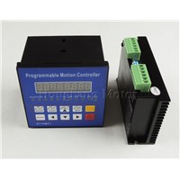 CNC 1-axis controller kit,Stepper motor Single axis motion controller programmable ST-PMC1+ST-M5045 driver replace M542,2M542