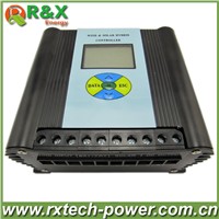 Wind and solar hybrid controller 600w with LCD display, charge controller for 600w wind turbine and 300w solar panel, 12V /24V
