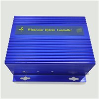 600W Max wind/solar hybrid charge controller for 600w windmill and 300W solar panel, 12v/24v battery charge controller
