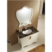 white bathroom cabinet with natural marble solid oak wood bathroom vanity with mirror buying agent wholesale price