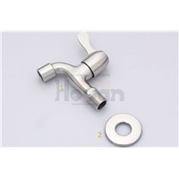 304# stainless steel material single cold faucet kitchen and bathroom single hole wall mounted water tap